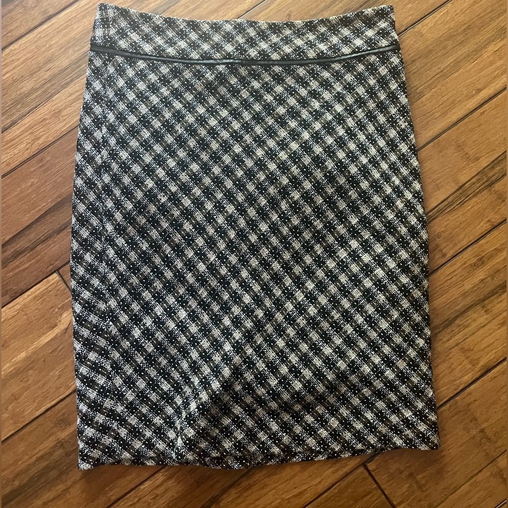 Woman’s tweed skirt